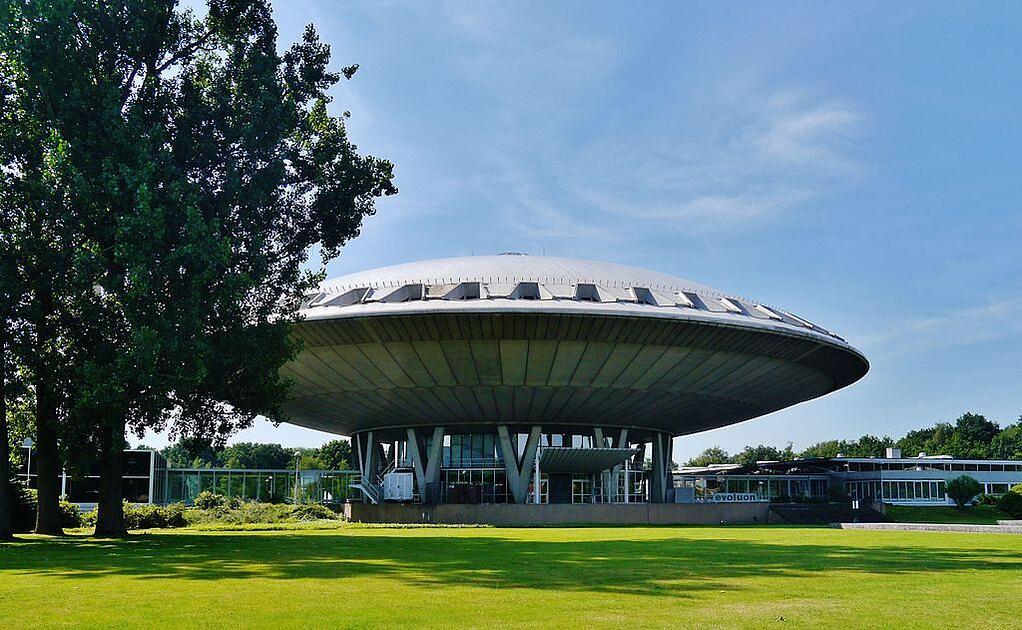 'Nieuw' museum in Evoluon en is lid van Museumvereniging / Foto: "Evoluon, Eindhoven, Province of North Brabant, Netherlands" door Zairon