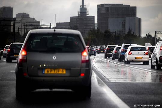 File op de snelweg in Nederland