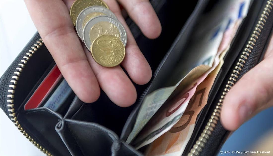 geld bij portemonnee