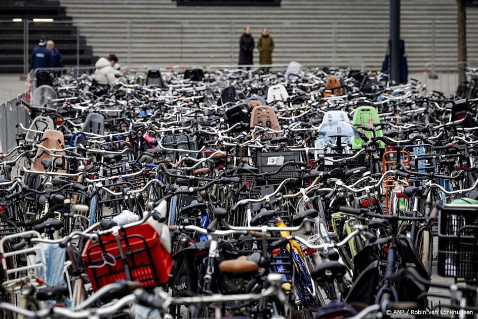 fietsen op station