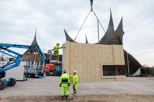 Bouw Efteling Grand Hotel loopt geen vertraging op na brand