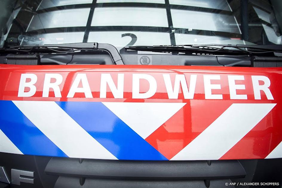 Strandtent Ouddorp compleet verloren door brand