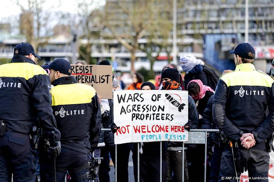 protest wapenbeurs ahoy