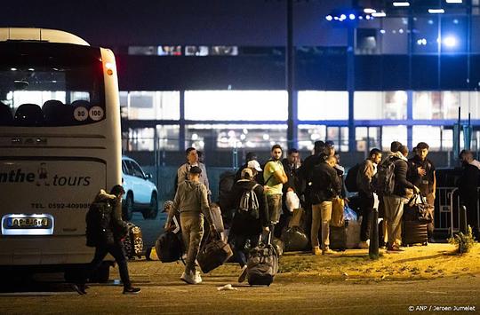 bus met asielzoekers