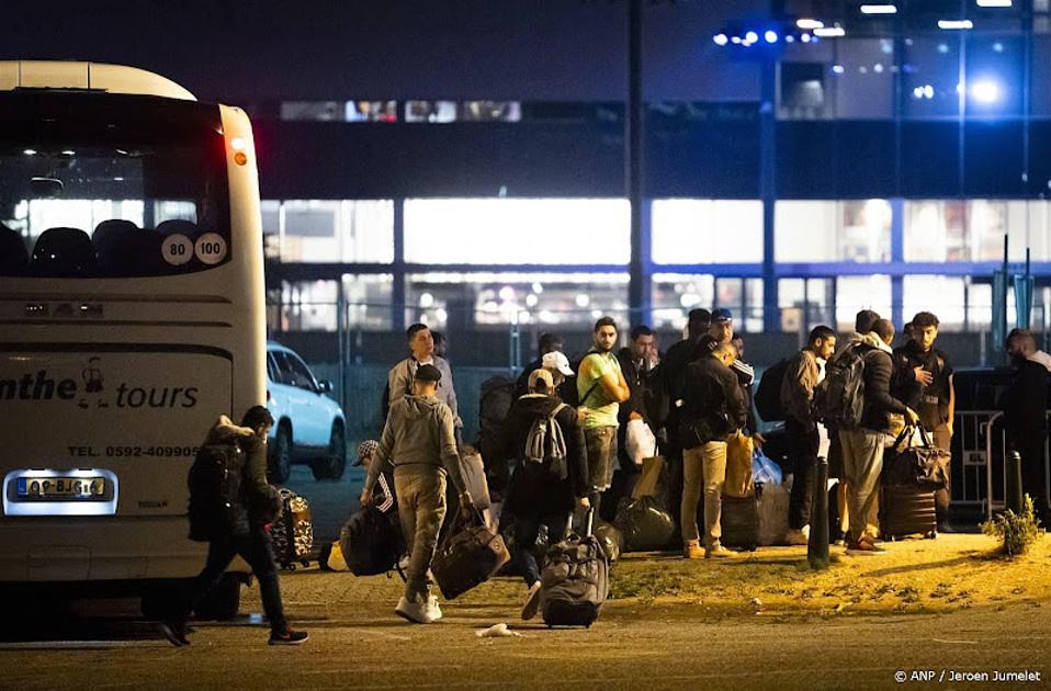 bus met asielzoekers