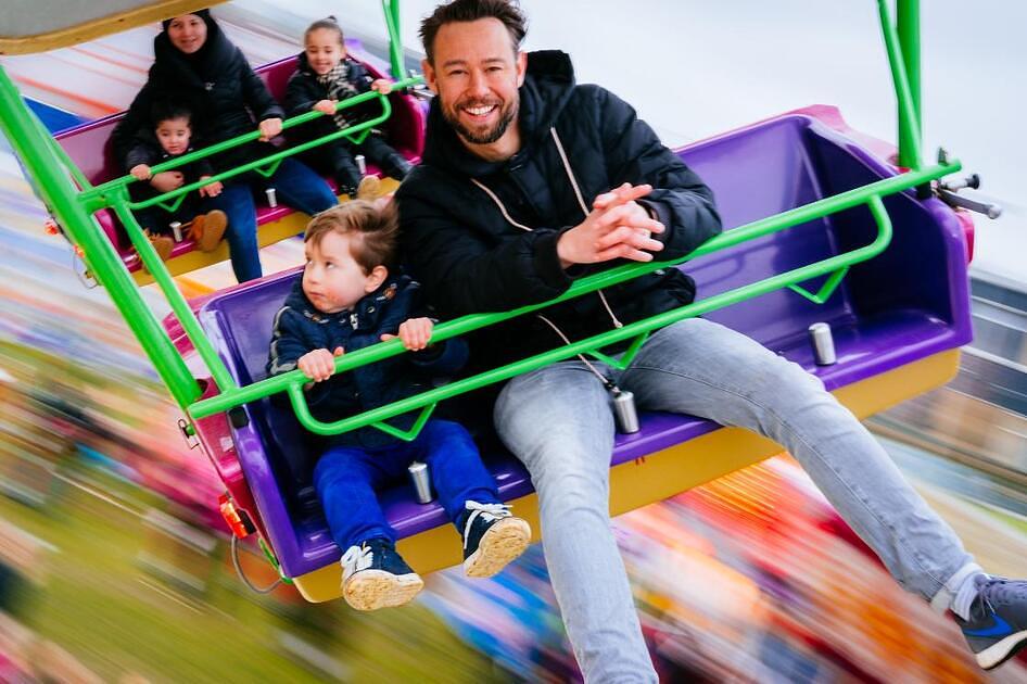 Kids Kermis XXL in Utrecht terug op Maliebaan / Foto: "Kermis in Utrecht" door Robert de Bock