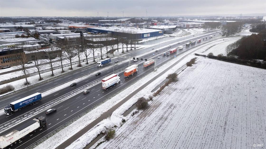 wegen sneeuw 