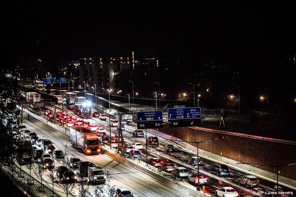 snelweg vast groningen