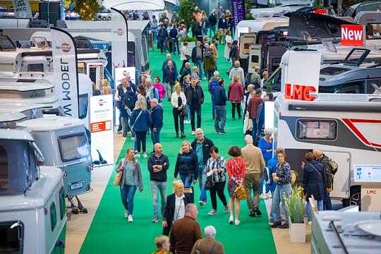 Succesvolle Kampeer & Caravan Jaarbeurs trekt 4 procent meer bezoekers