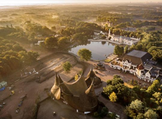 Grond dat vrijkomt bij bouw hotel Efteling krijgt groen raamwerk