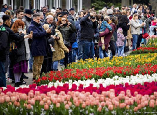 Keukenhof ontvangt 145.000 bezoekers tijdens paasweekend