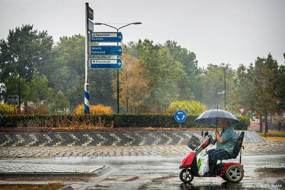 KNMI geeft zaterdagavond code geel af in midden en zuidoosten om onweersbuien