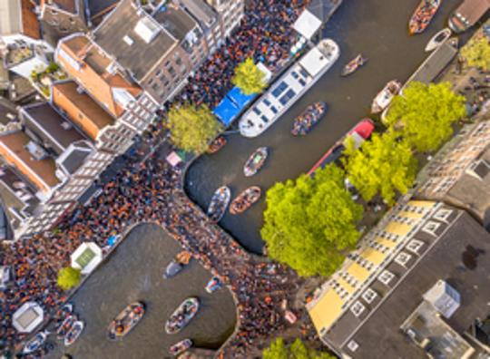 Koningsdag 2023 is bij de NS feestelijk verlopen 