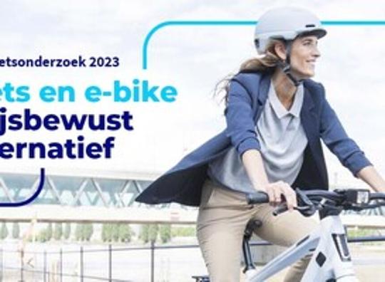 Inflatie zorgt voor meer fietsende mensen naar het werk 