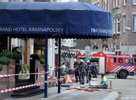 Hotel Krasnapolsky in Amsterdam weer vrijgegeven na brand