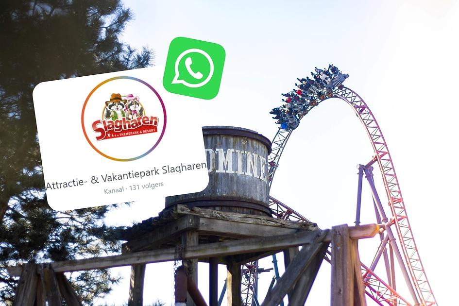 Eerste attractiepark van Nederland met eigen Whatsapp-kanaal voor updates