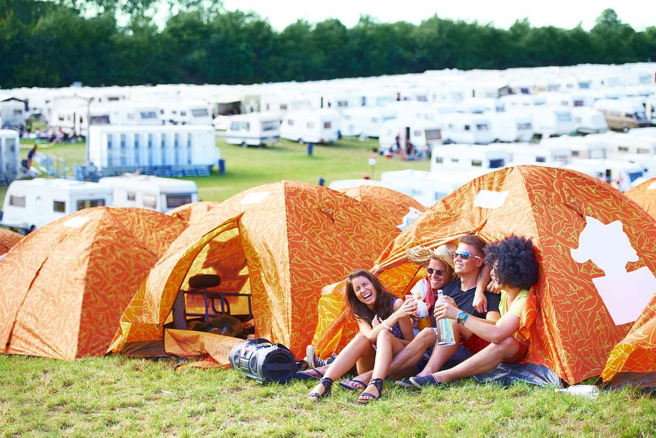 festival camping