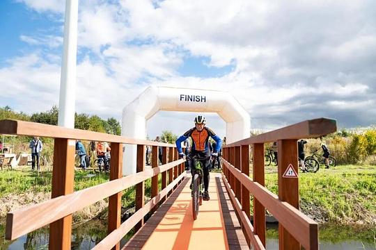 Nieuwe mountainbikeroute geopend in Bentwoud