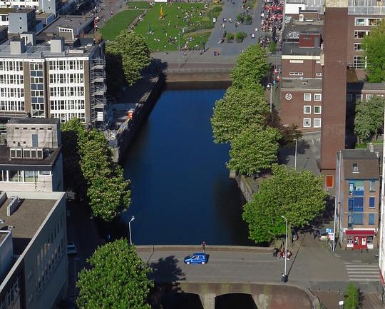 "Rotterdam: Steigersgracht, Markthal en bibliotheek" door Erik de Haan